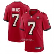 Camiseta NFL Game Tampa Bay Buccaneers Bucky Irving 50th Anniversary Rojo