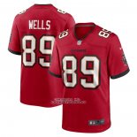 Camiseta NFL Game Tampa Bay Buccaneers David Wells Primera Rojo