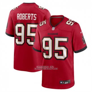 Camiseta NFL Game Tampa Bay Buccaneers Elijah Roberts Rojo
