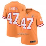 Camiseta NFL Game Tampa Bay Buccaneers John Lynch 50th Season Naranja Camiseta NFL Game Tampa Bay Buccaneers John Lynch 50th Season Naranja
