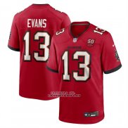 Camiseta NFL Game Tampa Bay Buccaneers Mike Evans 50th Anniversary Rojo