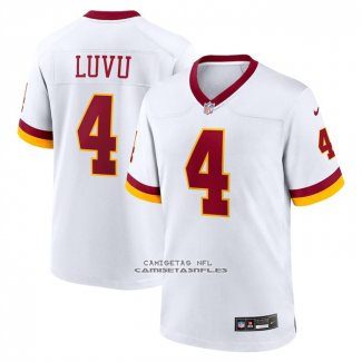 Camiseta NFL Game Washington Commanders Frankie Luvu Blanco1