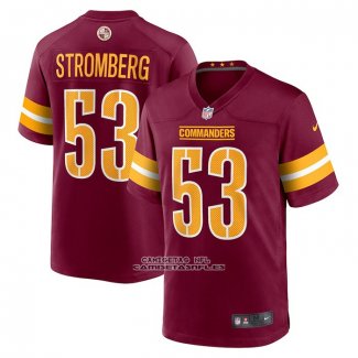 Camiseta NFL Game Washington Commanders Ricky Stromberg Rojo