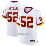 Camiseta NFL Game Washington Commanders Sonny Styles Super Bowl Era Blanco