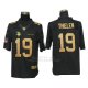 Camiseta NFL Gold Limited Hombre Minnesota Vikings 19 Thielen Negro