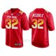 Camiseta NFL Hombre Baltimore Ravens 32 Eric Weddle Rojo AFC 2018 Pro Bowl
