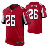 Camiseta NFL Legend Atlanta Falcons Isaiah Oliver Rojo Negro