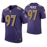 Camiseta NFL Legend Hombre Baltimore Ravens Michael Pierce Violeta Color Rush Camiseta NFL Legend Hombre Baltimore Ravens Michael Pierce Violeta Color Rush