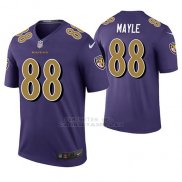 Camiseta NFL Legend Hombre Baltimore Ravens Vince Mayle Violeta Color Rush
