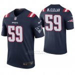Camiseta NFL Legend Hombre New England Patriots Albert McClellan Azul Color Rush
