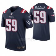 Camiseta NFL Legend Hombre New England Patriots Albert McClellan Azul Color Rush