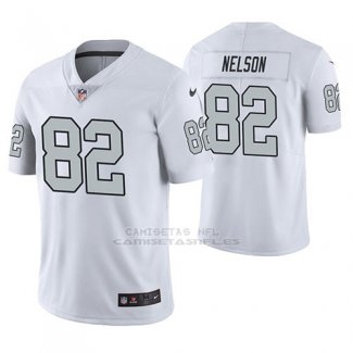 Camiseta NFL Legend Hombre Oakland Raiders Jordy Nelson Blanco Color Rush