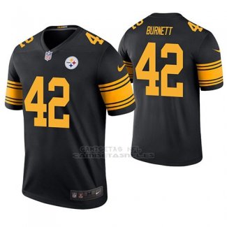 Camiseta NFL Legend Hombre Pittsburgh Steelers Morgan Burnett Negro Color Rush