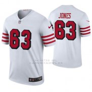 Camiseta NFL Legend Hombre San Francisco 49ers Chris Jones Blanco Color Rush