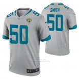 Camiseta NFL Legend Jacksonville Jaguars Telvin Smith Inverted Gris