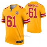 Camiseta NFL Legend Kansas City Chiefs Stefen Wisniewski Inverted Oro