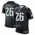Camiseta NFL Legend Philadelphia Eagles Saquon Barkley Negro