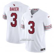 Camiseta NFL Limited Arizona Cardinals Budda Baker Vapor F.U.S.E. Blanco