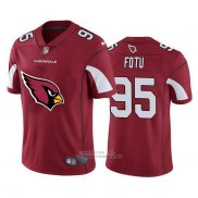 Camiseta NFL Limited Arizona Cardinals Fotu Big Logo Rojo