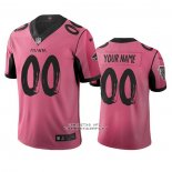 Camiseta NFL Limited Atlanta Falcons Personalizada Ciudad Edition Rosa