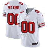 Camiseta NFL Limited Atlanta Falcons Personalizada Team Logo Fashion Blanco