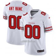 Camiseta NFL Limited Atlanta Falcons Personalizada Team Logo Fashion Blanco