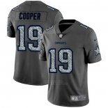 Camiseta NFL Limited Dallas Cowboys Cooper Static Fashion Gris