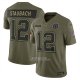 Camiseta NFL Limited Dallas Cowboys Roger Staubach 2025 Salute To Service Retired Verde Militar
