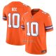 Camiseta NFL Limited Denver Broncos Bo Nix Alterno Vapor F.U.S.E. Naranja