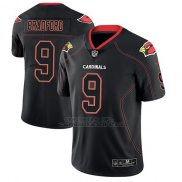 Camiseta NFL Limited Hombre Arizona Cardinals Sam Bradford Negro Color Rush 2018 Lights Out