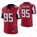 Camiseta NFL Limited Hombre Atlanta Falcons Jack Crawford Rojo Vapor Untouchable