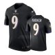 Camiseta NFL Limited Hombre Baltimore Ravens Justin Tucker Negro Legend