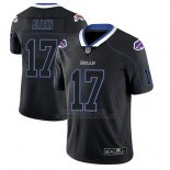 Camiseta NFL Limited Hombre Buffalo Bills Josh Allen Negro Color Rush 2018 Lights Out