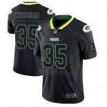 Camiseta NFL Limited Hombre Green Bay Packers Jermaine Blancohead Negro Color Rush 2018 Lights Out