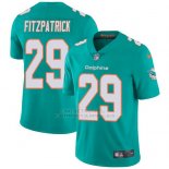 Camiseta NFL Limited Hombre Miami Dolphins 29 Minkah Fitzpatrick Aqua Verde Stitched Vapor Untouchable