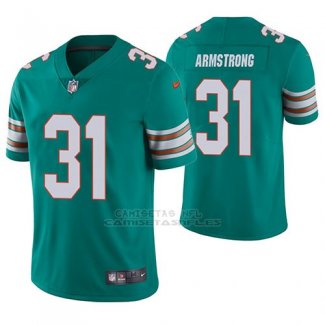 Camiseta NFL Limited Hombre Miami Dolphins Cornell Armstrong Aqua Vapor Untouchable