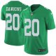 Camiseta NFL Limited Hombre Philadelphia Eagles 20 Brian Dawkins Verde Stitched Rush