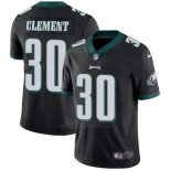 Camiseta NFL Limited Hombre Philadelphia Eagles 30 Clemen Negro