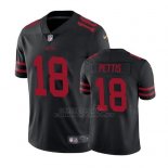 Camiseta NFL Limited Hombre San Francisco 49ers Dante Pettis Negro Vapor Untouchable