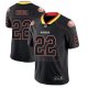 Camiseta NFL Limited Hombre San Francisco 49ers Matt Breida Negro Color Rush 2018 Lights Out