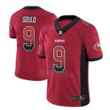 Camiseta NFL Limited Hombre San Francisco 49ers Robbie Gould Scarlet 2018 Drift Fashion Color Rush