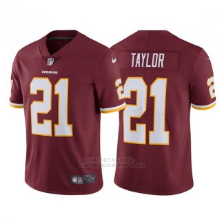 Camiseta NFL Limited Hombre Washington Commanders 21 Sean Taylor Rojo Vapor Untouchable Throwback