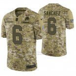 Camiseta NFL Limited Hombre Washington Commanders Mark Sanchez Camuflaje 2018 Salute To Service