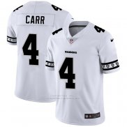 Camiseta NFL Limited Las Vegas Raiders Carr Team Logo Fashion Blanco