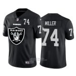 Camiseta NFL Limited Las Vegas Raiders Miller Big Logo Number Negro