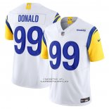 Camiseta NFL Limited Los Angeles Rams Aaron Donald Vapor F.U.S.E. Blanco