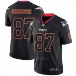 Camiseta NFL Limited New England Patriots Gronkowski Lights Out Negro