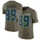Camiseta NFL Limited Nino Seattle Seahawks 89 Baldwin 2017 Salute To Service Verde