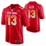 Camiseta NFL Limited San Diego Chargers Keenan Allen 2019 Pro Bowl Rojo