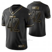 Camiseta NFL Limited San Diego Chargers Uchenna Nwosu Golden Edition Negro
